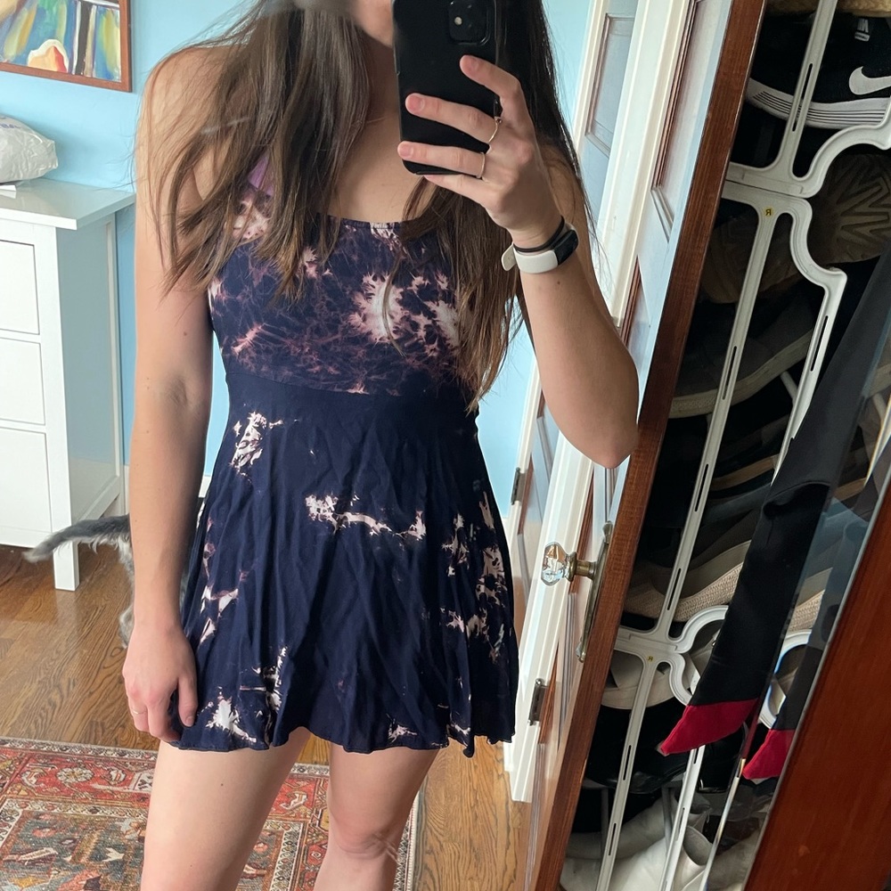 LF Tye-Die Mini Dress